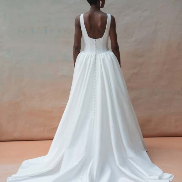 Jenny Yoo Audrey Wedding Gown Size 10 NEW - Picture 2 of 9